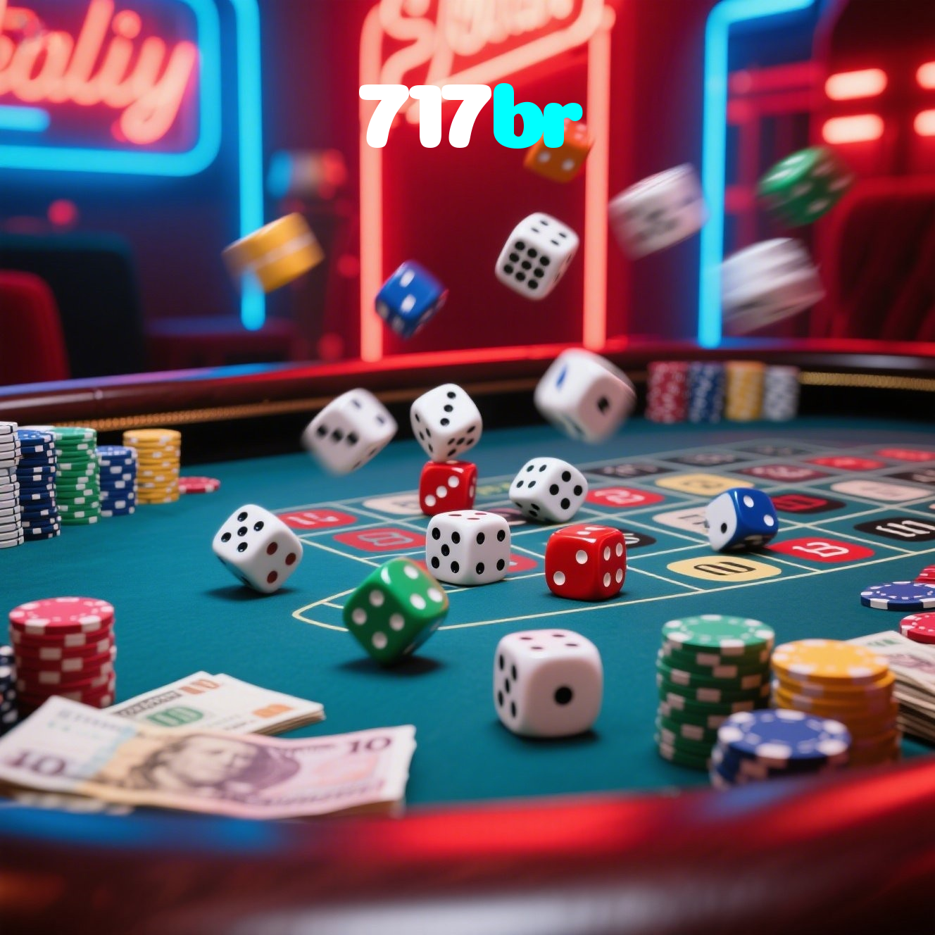 717br:Jogue poker, aposte no futebol e ganhe em grande estilo!