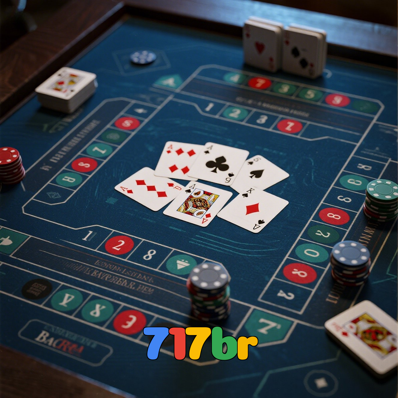 717br：Jogue poker como um profissional e vença grandes desafios!