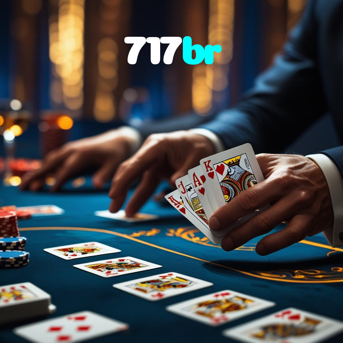 717br:Vire o mestre das cartas! Jogue poker online e vença!