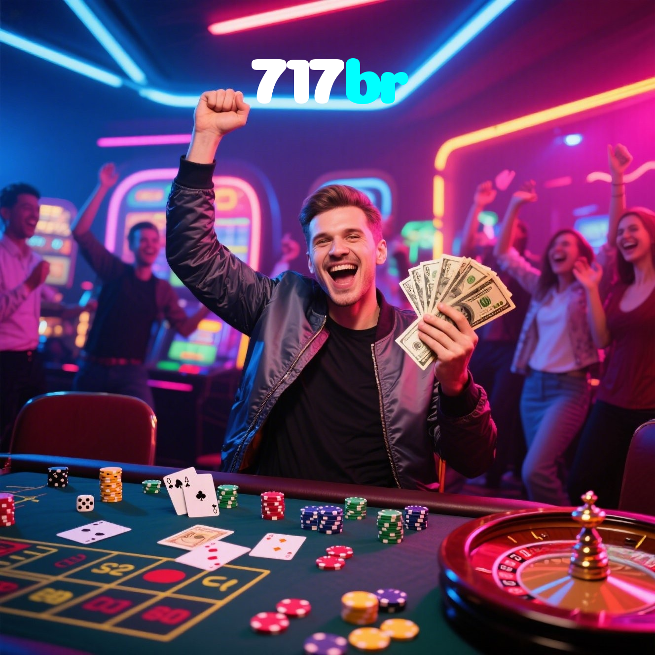 717br:Diversão sem limites com roleta, blackjack e apostas em futebol ao vivo!