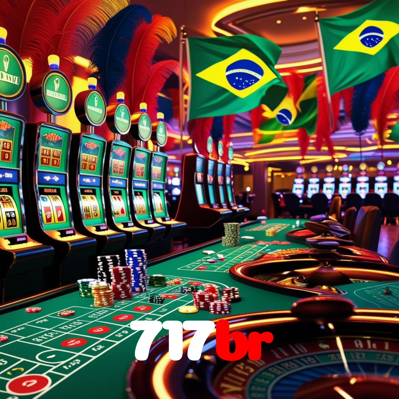 717br:Sinta a adrenalina do jogo! Aposte nas roletas e vença!