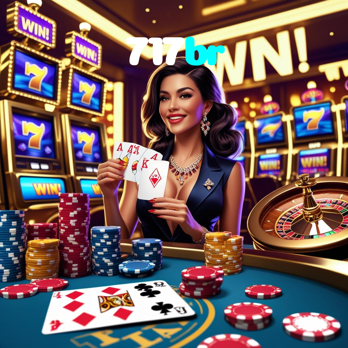 717br:Jogue no nosso cassino e prove sua habilidade nas cartas de poker!