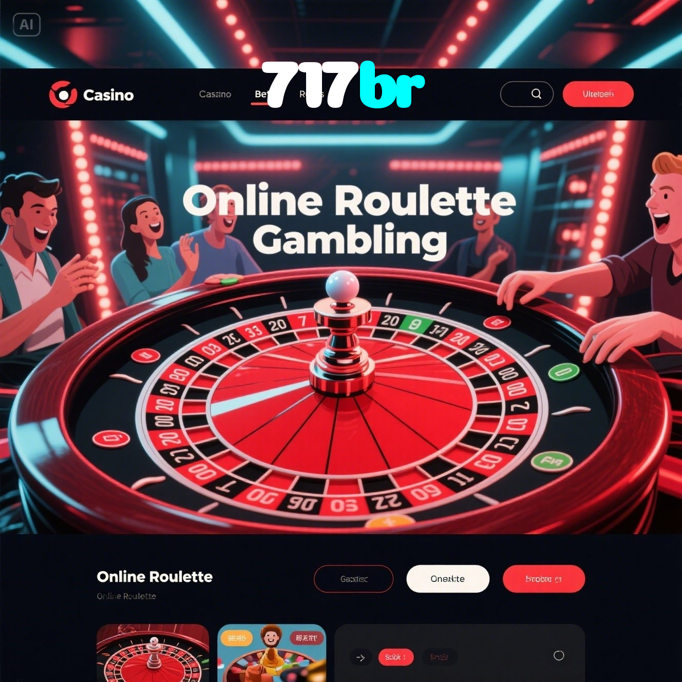 717br:A sorte está no cassino online com jogos de poker, roleta e apostas no futebol!